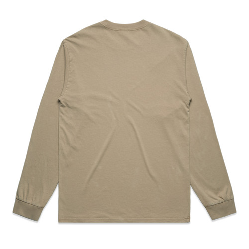 FADED KHAKI - BACK heavy-faded-l/s-tee-fadedkhaki-back